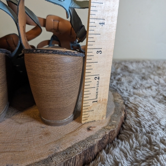 Baretraps Teal Ivania Leather Sandals Size 9.5 M - Picture 8 of 11